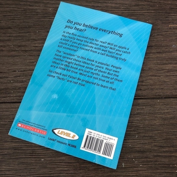 False! Popular Myths Debunked  paperback book Read180 stage B - Picture 3 of 3